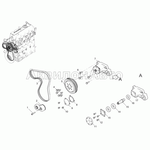 Привод вентилятора 5343-30-130800-020