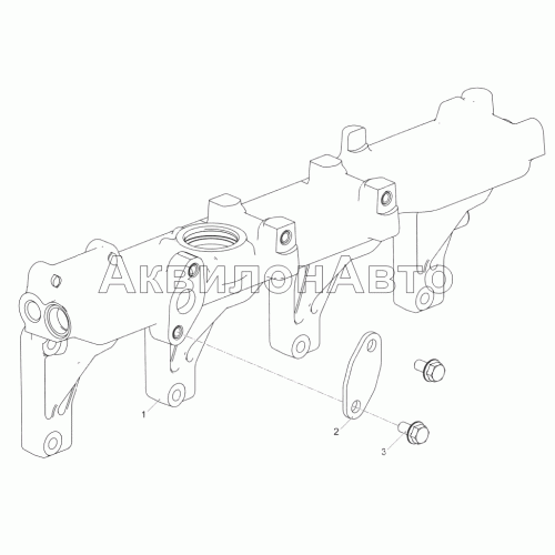 5344.1303100 Труба распределительная