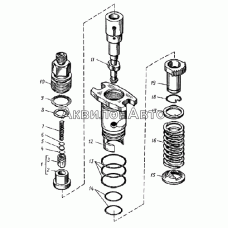 Секция топливного насоса высокого давления