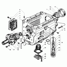Картер коробки передач ЯМЗ-239.17-22