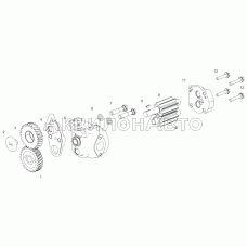 7511.1011014-01 Насос масляный в сборе