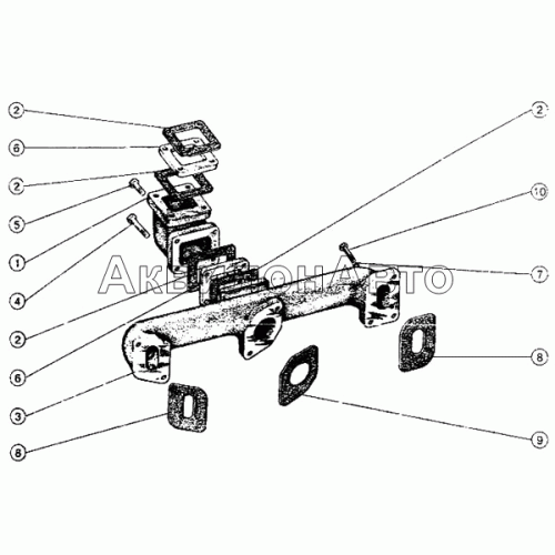 Газопровод дизеля Газопровод дизеля