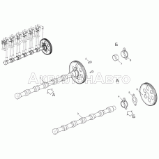 Вал распределительный 536-30-100600-010