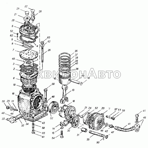 Пневмокомпрессор и его установка Пневмокомпрессор и его установка