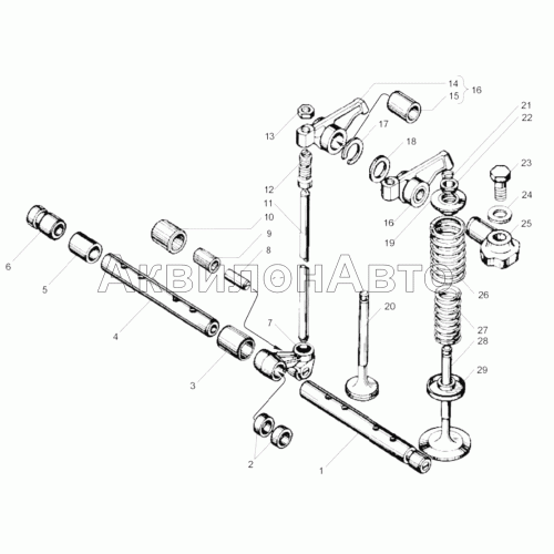 Клапаны и толкатели Клапаны и толкатели