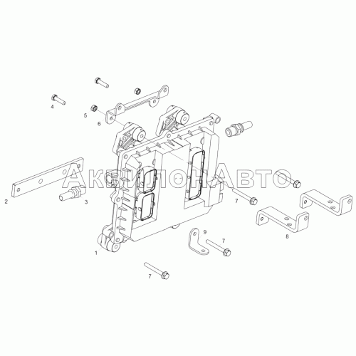 5340.3763010 Блок управления 5340.3763010 Блок управления