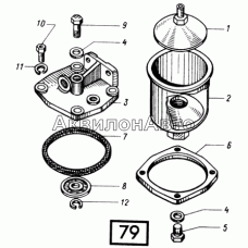 Топливный фильтр грубой очистки СМД-14НГ,-14БН,-15Н,-19,-20