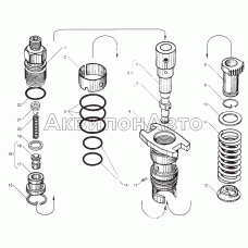 Секция топливного насоса высокого давления