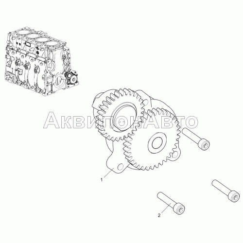 Насос масляный