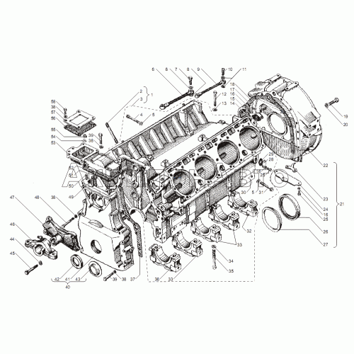 Блок цилиндров Блок цилиндров