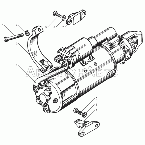 Стартер 2551.3708-20
