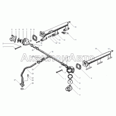 Водяные трубы и термостаты системы охлаждения