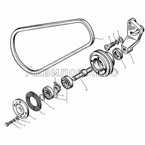 Натяжное устройство