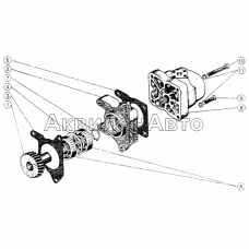 Установка насоса рулевого управления