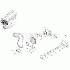 Привод вентилятора 5343-30-130800-020