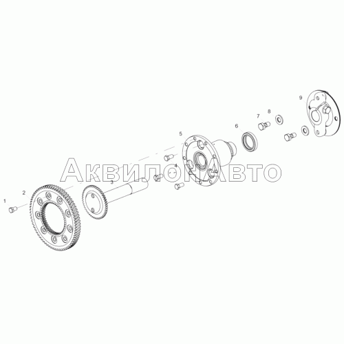 7511.1029002-02 Установка привода ТНВД