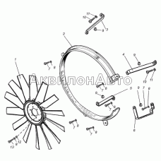 Вентилятор, кожух вентилятора
