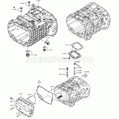 Картер коробки передач Картер коробки передач