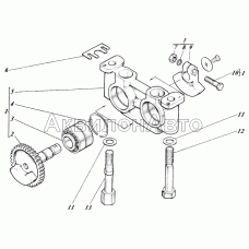 Установка механизма уравновешивания 446-23с1-22