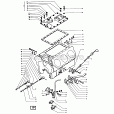 Блок-картер СМД-60, -62, -64, -66, -72, -61, -63, -65, -73
