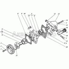 Насосы шестеренные с приводами 442-55-26с1