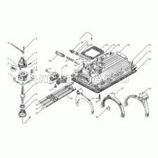 Механизм переключения коробок передач ЯМЗ-239, ЯМЗ-2391