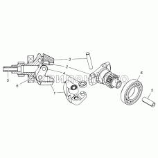 333.1110040 Державка грузов регулятора в сборе 333.1110040 Державка грузов регулятора в сборе