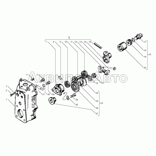 Корпус регулятора частоты вращения Корпус регулятора частоты вращения