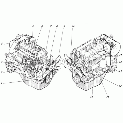 Дизель 442-25-00c1 Дизель 442-25-00c1