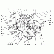 Картер шестерен с крышкой 4405-02с1-01