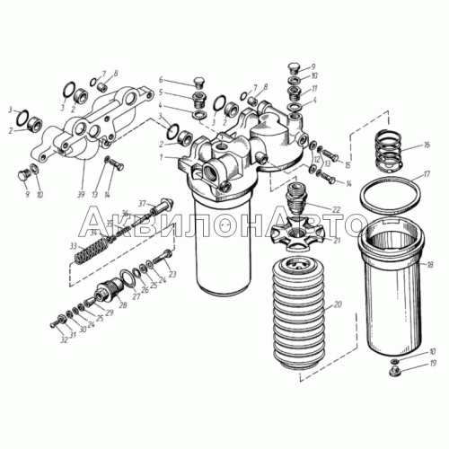 Фильтр очистки масла Фильтр очистки масла