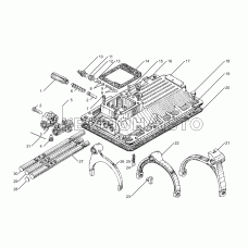 Механизм переключения коробки передач