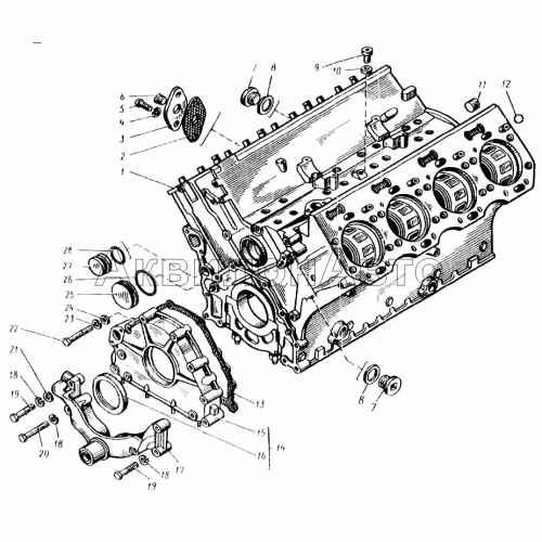 Блок цилиндров Блок цилиндров