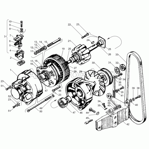 Генератор ЯМЗ-240БМ2 Генератор ЯМЗ-240БМ2