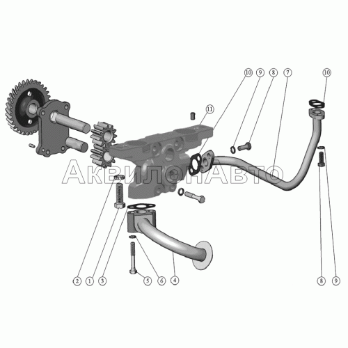 Установка масляного насоса. Установка приёмника масляного насоса. Установка масляного насоса. Установка приёмника масляного насоса.