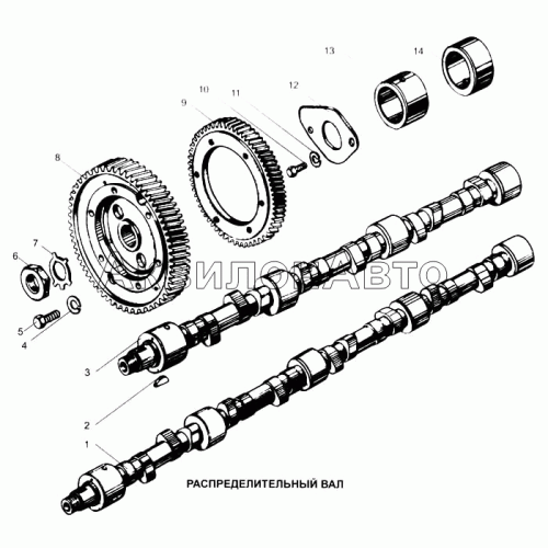 Распределительный вал Распределительный вал