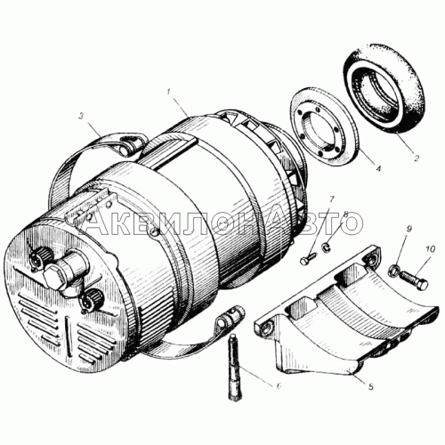 Генератор двигателей ЯМЗ-240, ЯМЗ-240Н, ЯМЗ-240П Генератор двигателей ЯМЗ-240, ЯМЗ-240Н, ЯМЗ-240П