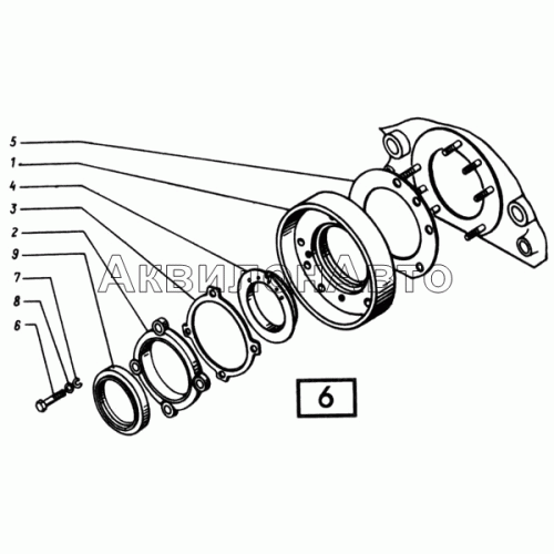 Опора передняя СМД-14НГ,-14БН,-15Н,-19,-20 Опора передняя СМД-14НГ,-14БН,-15Н,-19,-20