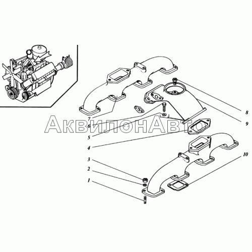 Впускной коллектор Впускной коллектор