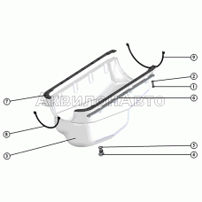 Установка масляного картера Установка масляного картера