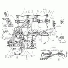 Система питания.Топливные трубопроводы и установка топливной аппаратуры.(с топливным насосом пр-ва ОАО «ЯЗДА») Система питания.Топливные трубопроводы и установка топливной аппаратуры.(с топливным насосом пр-ва ОАО «ЯЗДА»)