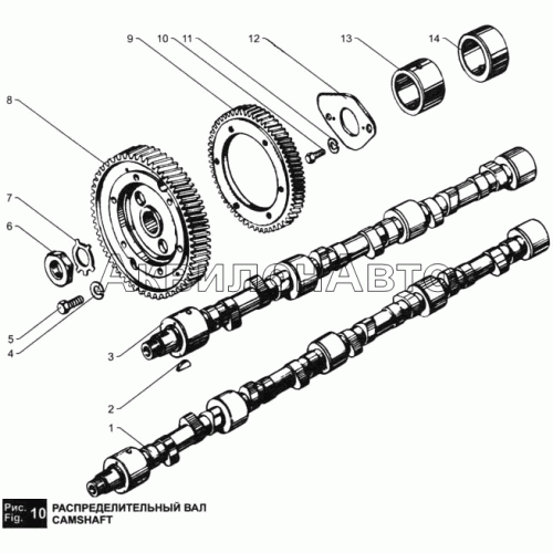 Распределительный вал