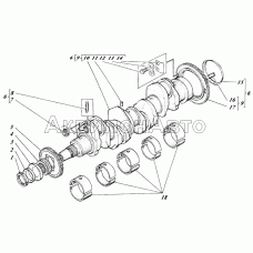 Вал коленчатый 444-04с1-50