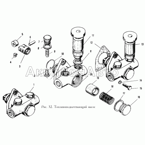 Топливоподкачивающий насос