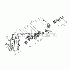 Корпус регулятора частоты вращения двигателей ЯМЗ-238БЕ, ЯМЗ-238ДЕ