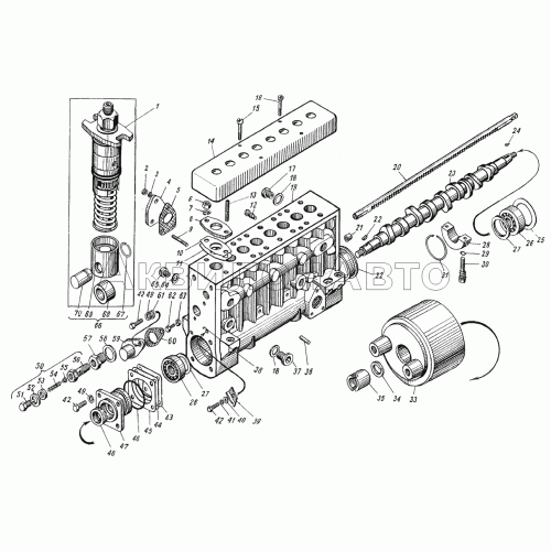 Топливный насос высокого давления мод. 179