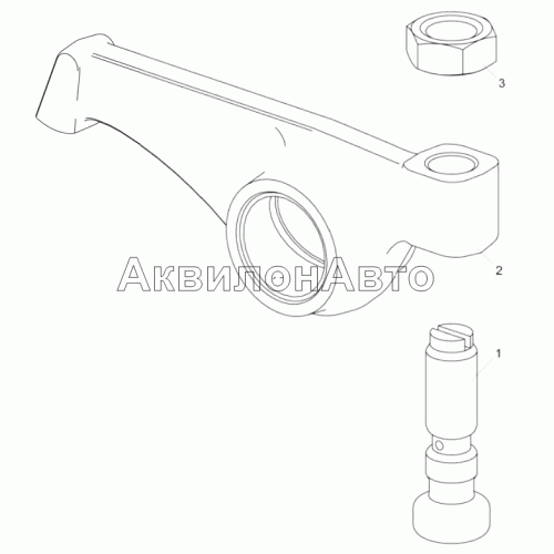 236-1007140-B2 Коромысло клапана в сборе