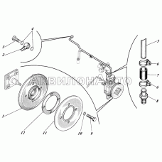 Установка компрессора 442-25с1-62