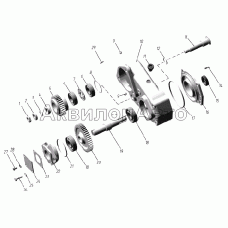 Редуктор насоса забортной воды