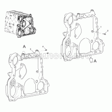 Корпус шестерен 5340-30-100200-030
